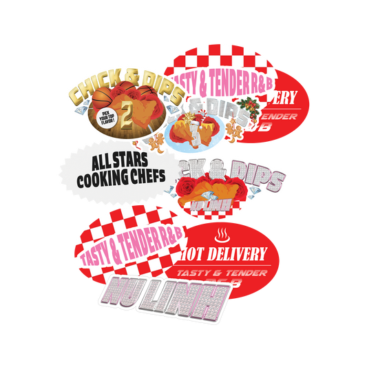 Takeaway Stickers Pack